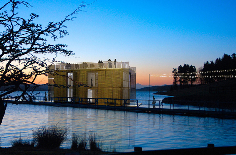 Floating-House-evening
