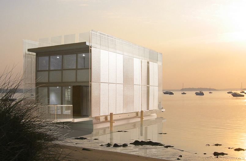 Floating-House-sea